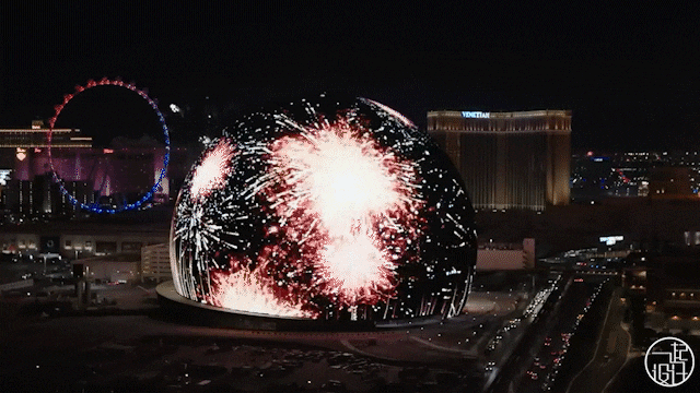 新太阳城拉斯维加斯新地标全球最大全面屏球形建筑！网友：杀疯了！(图1)