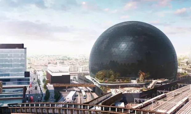 新太阳城拉斯维加斯新地标全球最大全面屏球形建筑！网友：杀疯了！(图2)