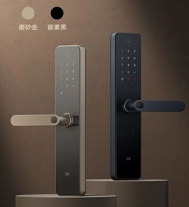 新太阳城小米销量过百万台的智能锁再升级 磨砂金版小米智能门锁1S发布 首发到手价(图2)